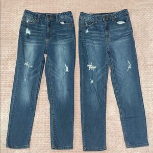 Imperial Star Girls Distressed Skinny Jeans Bundle